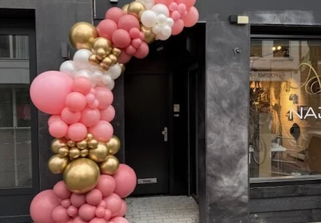 Organic ballondecoratie