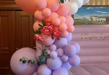 Organic ballondecoratie