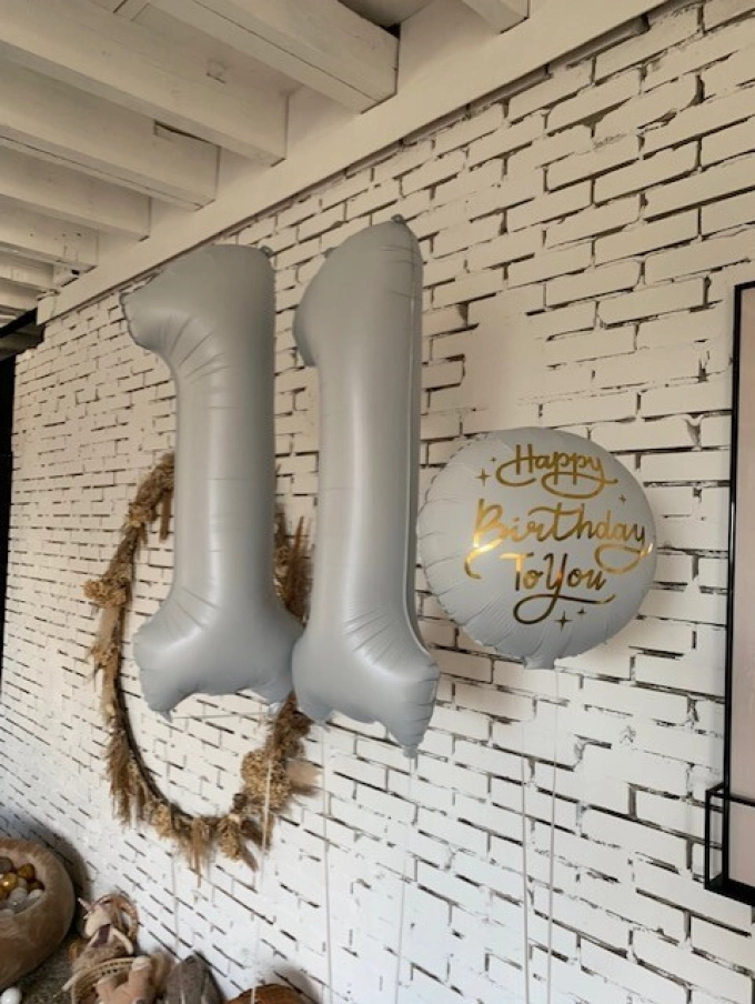 Helium XL Cijfers Wit