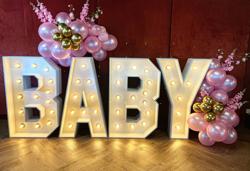 Lichtletters Baby