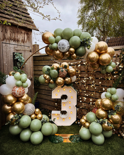 Organic ballondecoratie