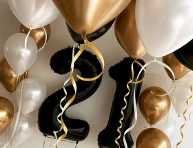 Helium XL Cijfers Zwart