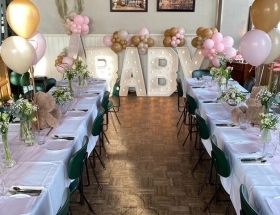 Babyshower soft pink