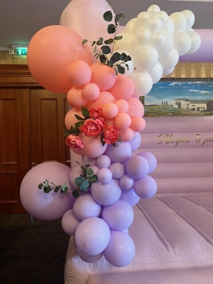 Organic ballondecoratie