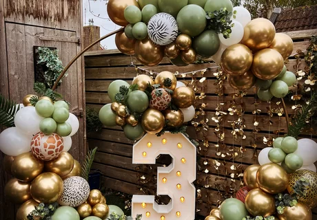 Organic ballondecoratie