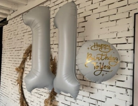 Helium XL Cijfers Wit