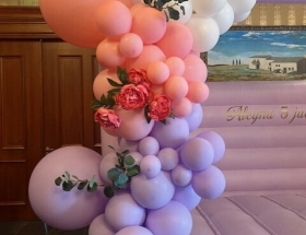 Organic ballondecoratie